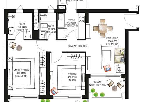 Krisumi Waterfall Residences Sector 36A Gurgaon